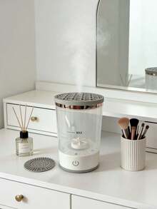 SHEIN 三合一自动化妆刷清洁烘干机 - 适合化妆爱好者 - 彩色 - 查看 7