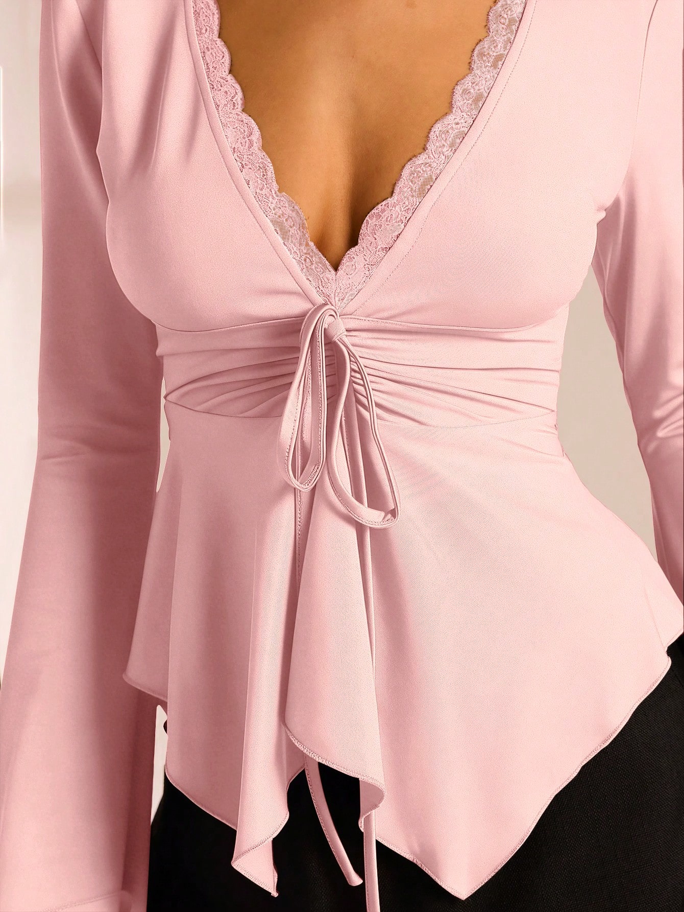 Dusty pink blouse