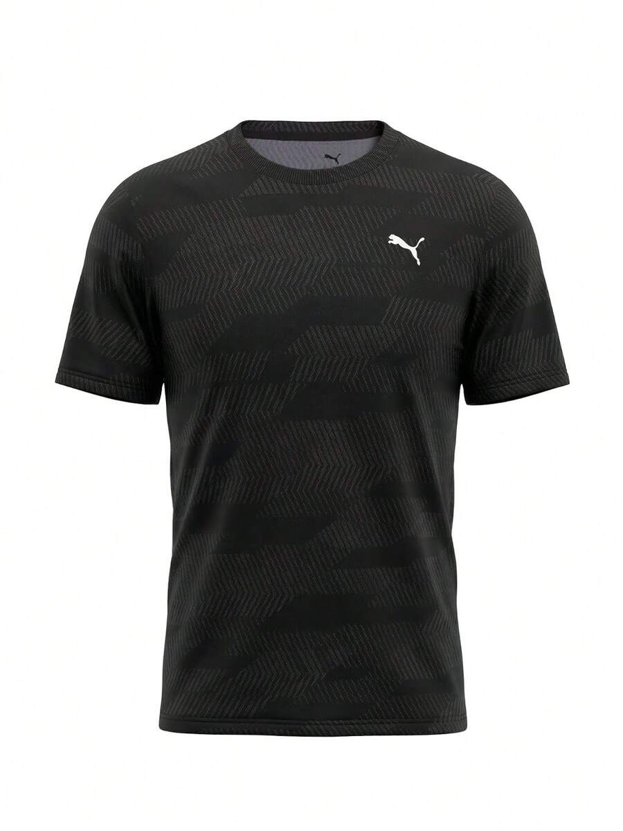 Puma Men´S Short-Sleeved T-Shirt Black - Black - View 1
