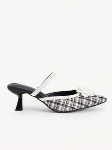 CUCCOO CHICEST Women's Elegant Commuter Pointed Toe Pumps With 3D Floral Decor Valentine's Day - Multicolor - View 9