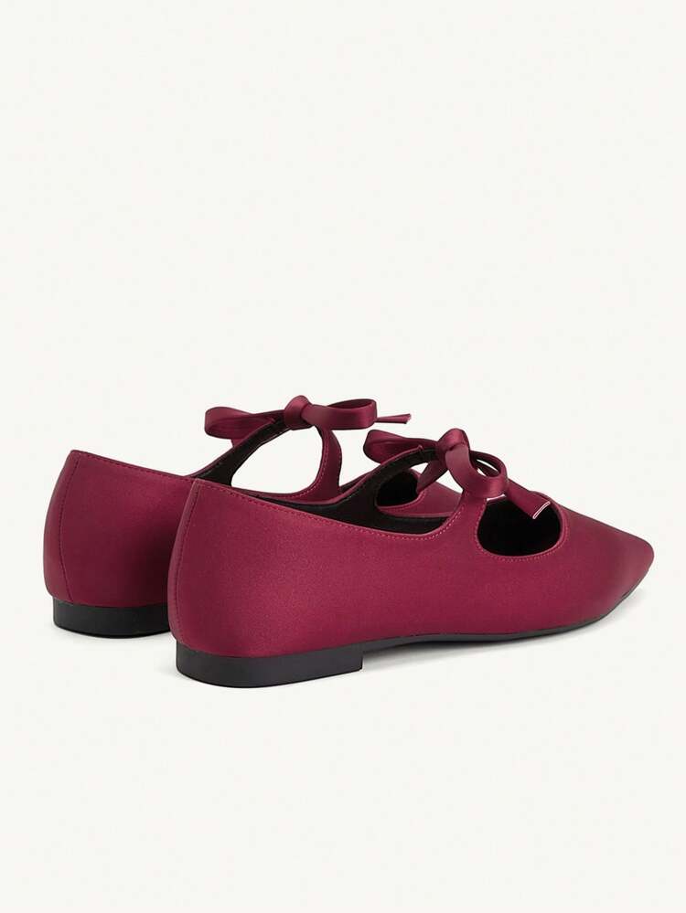 CUCCOO CHICEST Summer-Autumn New Buckle Detail Solid Color Pointed Toe Casual Comfortable Flat Shoes Summer Shoes Summer Break Easter Valentine's Day Elegant Shoes Wedding Shoes Summer Shoes Bride Shoes