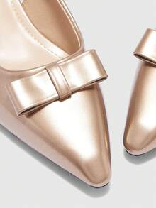 CUCCOO BIZCHIC Tacones para mujer - Oro rosa - Ver 6
