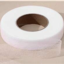 Băng lót, băng keo, băng keo hai mặt tự làm, băng lót vải không dệt, băng vải lanh quần, băng dán mép tự dính, băng keo ngắn, quần áo denim, phụ kiện may vá tại nhà, thích hợp cho phụ kiện may mặc - trắng - Xem 2