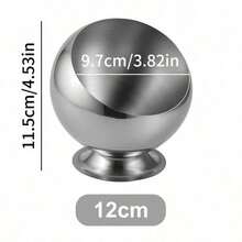 Cirelle Stainless Steel Serving Bowl - With Stable Base For Dates, Nuts & Dips, Modern Prep Bowl For Home & Restaurant Hospitality - Multicolor - View 11