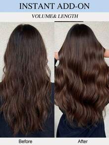 20pcs Straight Tape In 100% Human Hair Extension For Salon Silky Seamless Invisible Natural Dark Brown For Thin Hair Woman Dark Brown Color Tape In Hair Tape Ins Hair Extensions Long Lasting Hair Flower Hair Clip - S2 - View 8