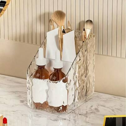 1 hộp đựng đồ trang điểm, hộp đựng son môi, hộp đựng mỹ phẩm cho bàn trang điểm, hộp đựng mỹ phẩm, khay trưng bày mỹ phẩm, hộp đựng kìm cắt móng tay, giá đựng đồ dùng văn phòng, hộp đựng đồ trang điểm, hộp đựng cọ trang điểm, hộp đựng đồ trang điểm, thích hợp cho phòng ngủ, phòng tắm, phòng khách, ký túc xá, lưu trữ đồ dùng trên bàn trang điểm, trang trí mùa thu, trang trí phòng, trang trí phòng ngủ, hộp đựng đồ dùng phòng ngủ
