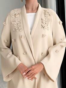 Al Najma 新款3D立体花卉浪漫奢华优雅宴会华贵礼服外套