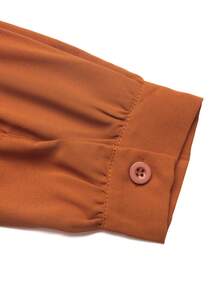 GlowEve 2 Stücke einfarbiges Lässig Hemd und Hose Set