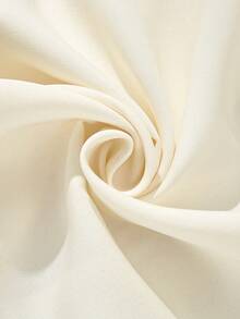 GlowEve Spring/Summer New Fashionable Casual Elegant Party Women's Outdoor Commute Office Side Slit A-Line Mini Skirt - Apricot - View 5