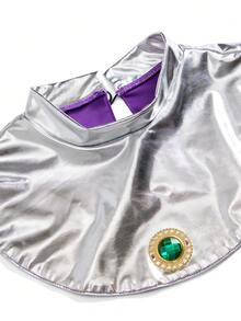 7pcs/Set Party/Holiday Role Play Lingerie, Including Top, Mini Skirt, Shawl, 2 Gloves, 2 Stockings