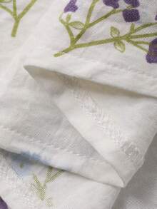 DAZY Teen Girls Comfortable Printed Camisole Nightgown Loungewear Spring Summer - White - View 9