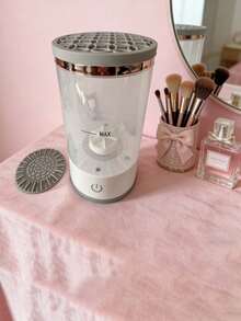 SHEIN 三合一自动化妆刷清洁烘干机 - 适合化妆爱好者 - 彩色 - 查看 8