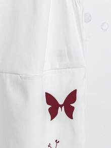 EMERY ROSE Bộ jumpsuit nữ in họa tiết bồ công anh và bướm, kiểu dáng thường ngày, đa năng, thích hợp cho kỳ nghỉ. - Nhiều màu - Xem 5