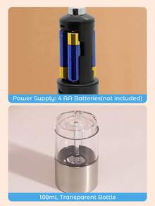 Teckwe 电动香料坚果研磨机，高效省时，适合家庭厨房使用 - 銀色 - 查看 4