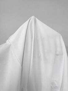 Resyla Women's Waist Cinched Shirt With Scarf Collar - White - View 6