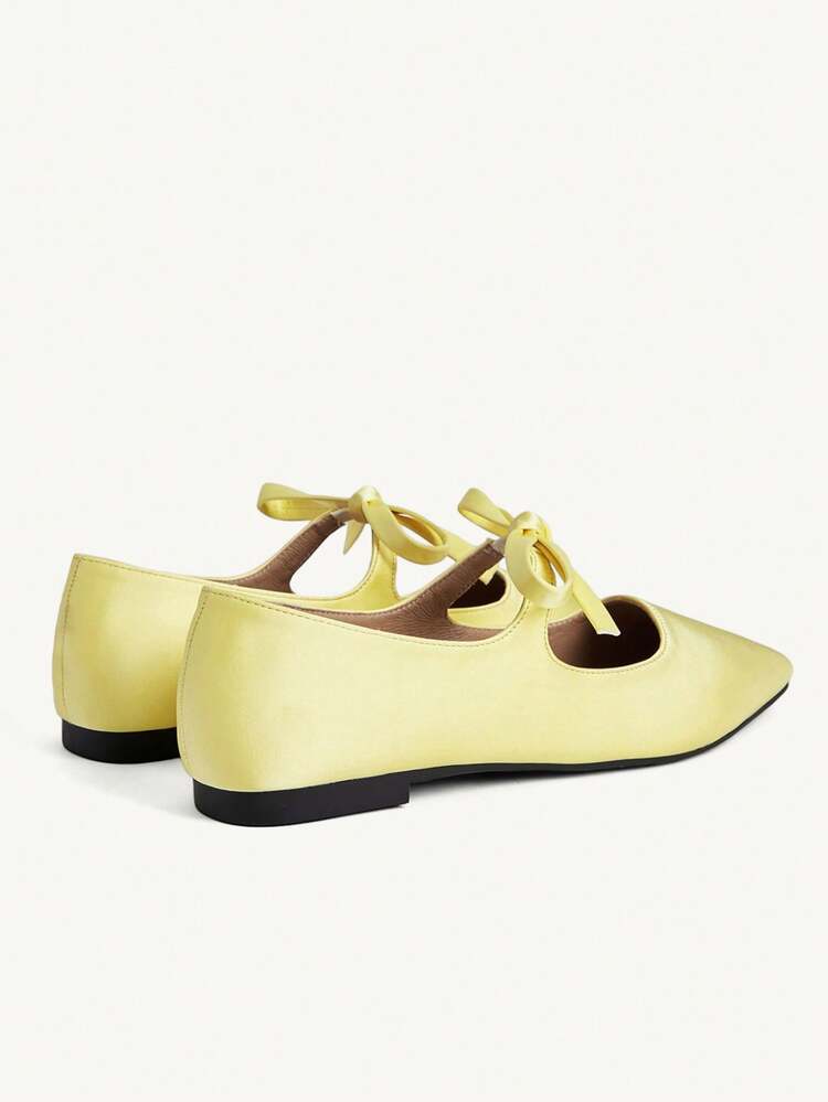 CUCCOO CHICEST 2026 Spring/Autumn New Pointed Toe Casual Comfortable Flat Shoes, Spring Season Footwear For Easter