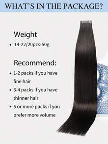 20 miếng băng dính thẳng 100% Remy tóc thật nối dài cho salon tóc mềm mượt liền mạch màu đen tự nhiên vô hình cho phụ nữ tóc mỏng băng dính chất lượng cao băng dính tóc nối tóc lâu trôi kẹp tóc hoa - S1 - Xem 4