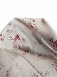 GentleRue Maternity 女士休闲鹿纹弹力腰宽松针织孕妇裤 - 彩色 - 查看 4