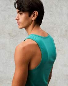 Playeras Calvin Klein 3 Piezas Para Hombre De Resaque En Algodón - Verde - Ver 3