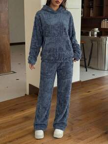 Women Two-Piece Outfits - Blue - View 3