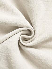 EMERY ROSE Bộ áo liền quần nữ màu trơn cài cúc phía trước - Màu Khaki - Xem 7