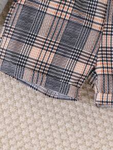 2pcs Baby Boys Short Sleeve Shirt Jumpsuit With Bowtie & Plaid Suspenders Shorts, Gentleman Outfit Suitable For Festivals And Outdoor Activities, Summer Toddler Suit Bow Tie Baby Boy Elegant Clothes Baby Boy Gentleman Outfit Baby Boy Plaid Outfit Boy Summer Outfit Set Vintage Clothes Baby Baby Boy Short Sleeve Suits