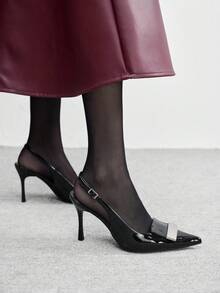 CUCCOO BIZCHIC Women Pumps Valentine's Day - Black - View 5