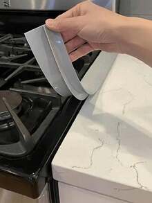 2条/1条 T型炉灶台面耐高温缝隙密封条 硅胶填充条 硅胶密封条 防水防油防尘嵌条 硅胶，胶粘厨房缝隙盖 - 耐热、防水、防污 - 非常适合密封缝隙并保持台面清洁 - 彩色 - 查看 13