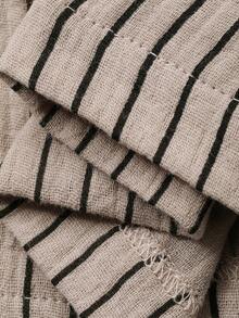 DAZY 男童条纹短袖上衣和裤子睡衣套装