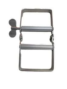 1 Pc Paint/Toothpaste Convenient Squeezer,Suitable For Squeezing Out Fast Running Colours And Toothpastes, The Labour Saving Paint/Toothpaste Squeezer Saves You Money By Avoiding Wastage(Squeezer Only (No Other Accessories)) - White - View 7