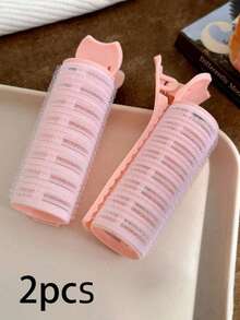 1个/2个/3个/6个/9个装 便携式法式蓬松卷发棒 无加热卷发器 打造蓬松波浪卷发 盘发造型 沙龙级家用美发造型工具配件 旅行必备 蓬松卷发棒套装 发夹 美妆必备 护发 - 彩色 - 查看 7