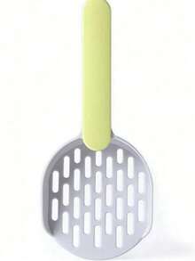 Cat Litter Scoop Plastic Cat Litter Shovel With Base Self Cleaning Cat Litter Box Shovel Kitten Toilet Clean Tools Cat Supplies - Multicolor - View 5