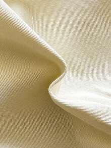 SHEIN Vintaside Kids 女婴花卉刺绣圆领T恤和阔腿裤休闲套装 - 杏色 - 查看 8