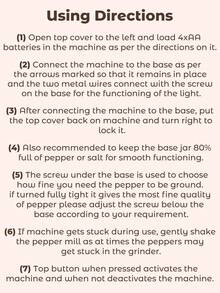 Teckwe 电动香料坚果研磨机，高效省时，适合家庭厨房使用 - 銀色 - 查看 6
