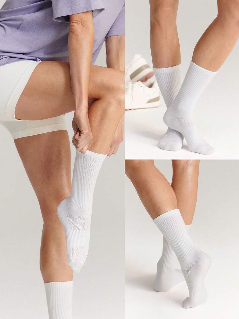 2er-Pack Kinder Kuschel-Glow weiche, bequeme nahtlose Zehen Logo Schlupfsocken für Outdoor und Alltag