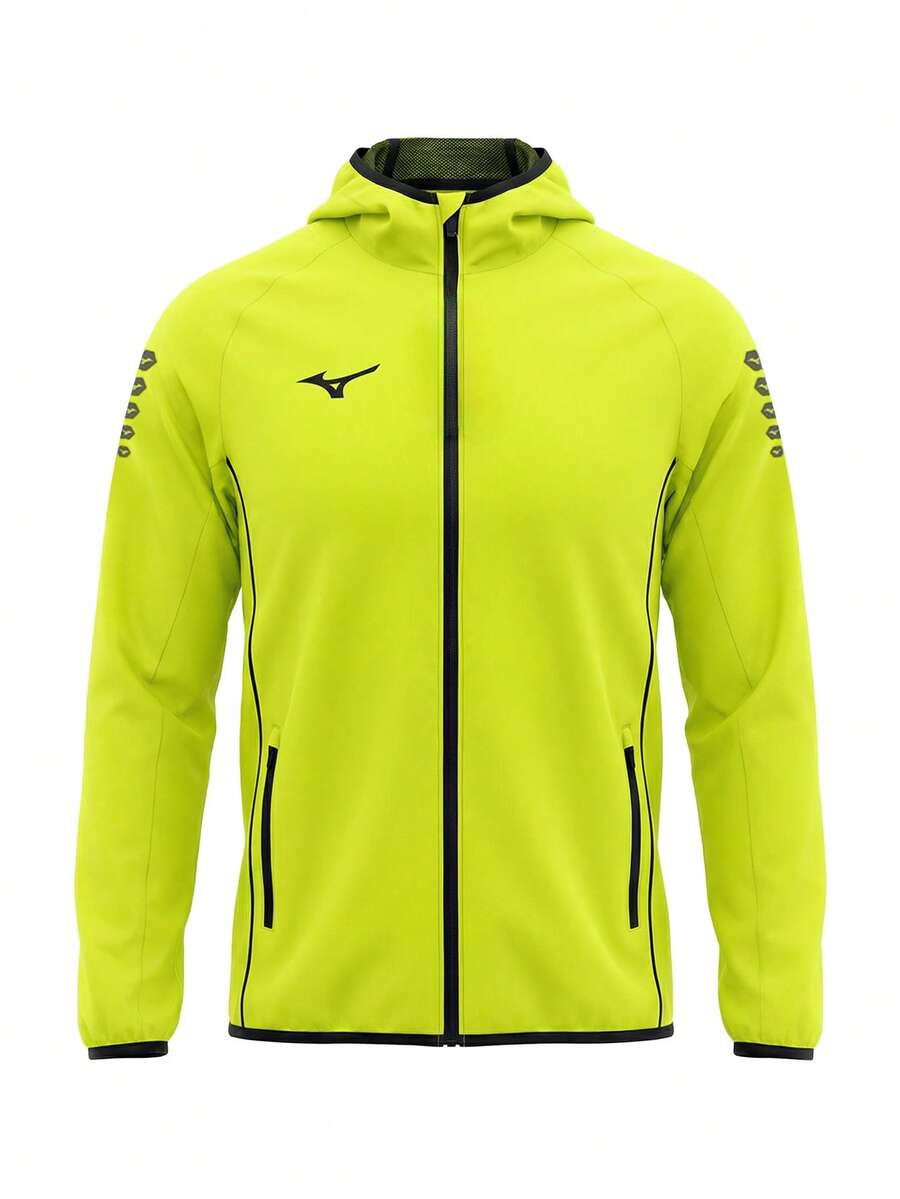 Mizuno Men's Sports Jackets Yellow - Yellow - View 1