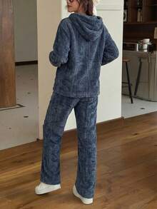 Women Two-Piece Outfits - Blue - View 2