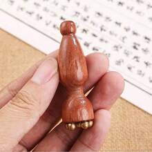 Mini Lotus Gua Sha Facial Massager – Eye And Facial Acupoint Massage Tool - Multicolor - View 10