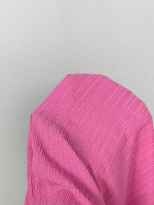 SHEIN EZwear 女士性感露背系带吊带背心和阔腿裤套装，夏季海滩度假风 - 玫紅色 - 查看 8