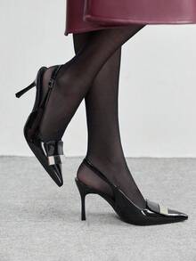 CUCCOO BIZCHIC Women Pumps Valentine's Day - Black - View 3