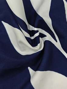 Franclia 女式夏季收腰连体裤、阔腿裤套装、植物印花连体衣