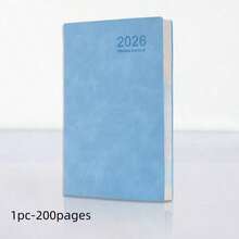 SHEIN 2026 新款笔记本（148*210毫米/5.83*8.27英寸） - 200/360页，带笔插，软皮封面，适合商务会议、学校、家庭和日常浪漫使用 - A5 - 查看 15