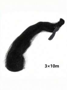 1 Pc Set Of Bird Net, Plastic/Nylon Bird Repellent Net, Trap For Protecting Crops, Ponds, Fishing Nets, Fruit Trees, Flowers, Gardens, And Pest Control Tools. - Black - View 10