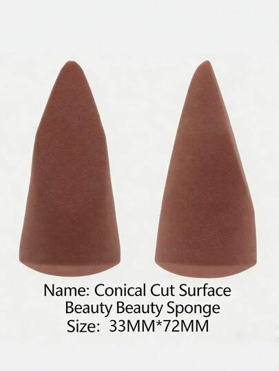 Makeup Sponge Blender, Multi-Shaped Non-Latex Angled Cut Water Drop Makeup Sponge Tools, Round Cylinder Packaging, Black Water Drop Cut Stamp Triple Face Makeup Sponge,Cheap,Stocking Stuffers,Makeup,Makeup Tools,Cheap Stuff,Gifts,Gifts For Women,Christmas Gifts