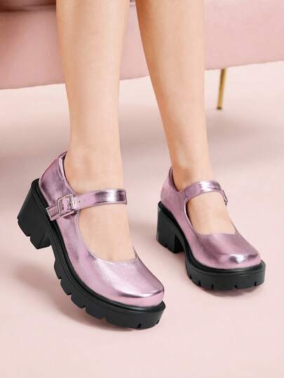 CUCCOO DOLLMOD Fashionable Women'S Loli Shoes White Thick-Soled Shoes Vacation Shoes Summer Y2k Punk Cool Street Sporty Christmas Fall New Year Holiday Valentine's Day