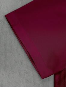 Manfinity Homme Men's Plaid Simple Casual Short Sleeve Shirt - Multicolor - View 4