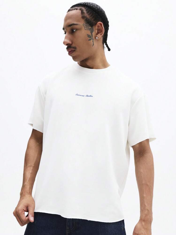 Coffee Club Graphic Print T-Shirt