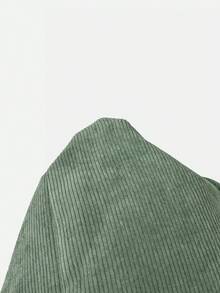Radiana Set elegante vintage da pendolare in velluto a coste verde - blazer aderente + gonna a vita bassa 2 pezzi (inclusi i cuscinetti per le spalle), set elegante francese per appuntamenti, feste, vacanze, occasioni formali - Verde - Visualizzare 6