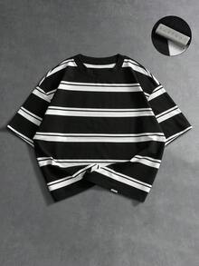 PAVTROS Men's Round Neck Short Sleeve Casual Summer Versatile T-Shirt - Multicolor - View 6