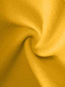 Manfinity Hypemode Áo nỉ cổ polo tay dài màu tương phản dáng rộng dành cho nam chơi bóng bầu dục, mùa thu/đông - Màu vàng - Xem 7